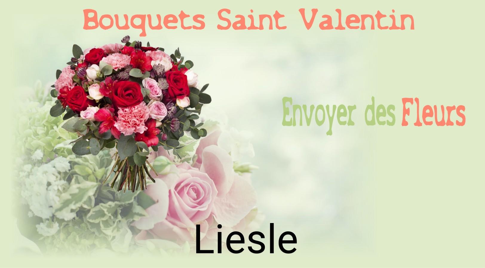 Roses de Saint-Valentin livrées à Liesle
